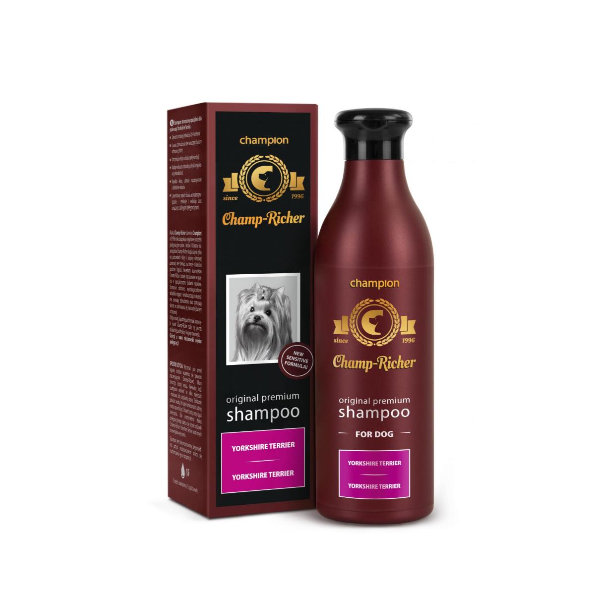 CHAMP RICHER Yorkshire Terrier, șampon câini, Lavanda, flacon cu aplicator, 250ml - poza 1