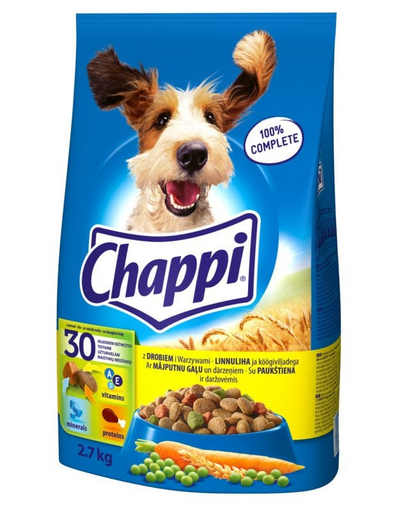 CHAPPI Hrana pentru caine, cu pasare 2.7 kg