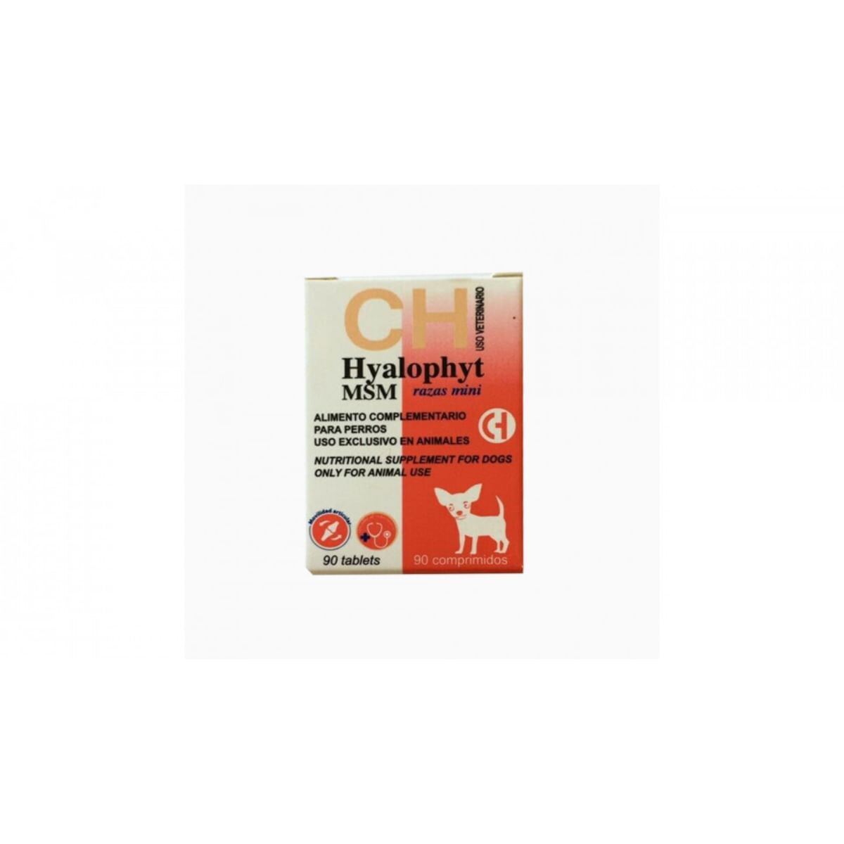 CHEMICAL IBERICA Hyalophyt MSM MIni, supliment sistem articular câini, comprimate CHEMICAL IBERICA Hyalophyt MSM MIni, XS-S, supliment sistem articular câini, cutie, 90 comprimate - poza 2