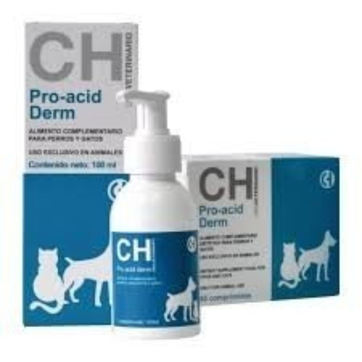 CHEMICAL IBERICA Pro-acid Derm, supliment piele & blană câini, comprimate CHEMICAL IBERICA Pro-acid Derm, XS-XL, supliment piele & blană câini și pisici, cutie, 60 comprimate - poza 1