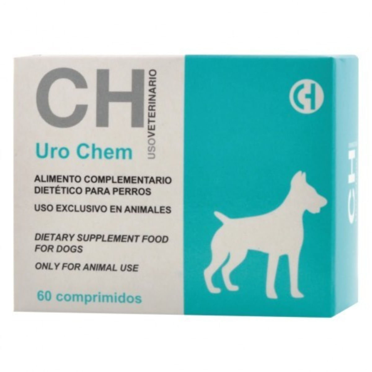 CHEMICAL IBERICA Uro Chem, supliment sistem urinar câini, comprimate CHEMICAL IBERICA Uro Chem, XS-XL, supliment sistem urinar câini, cutie, 60 comprimate - poza 2