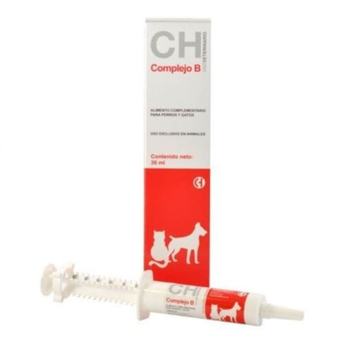 CHEMICAL IBERICA Vitamina B Complex, supliment multivitamine, piele & blană câini, pastă orală CHEMICAL IBERICA Vitamina B Complex, XS-XL, supliment multivitamine, piele & blană câini și pisici, seringă gradată, 30ml pastă orală - poza 1