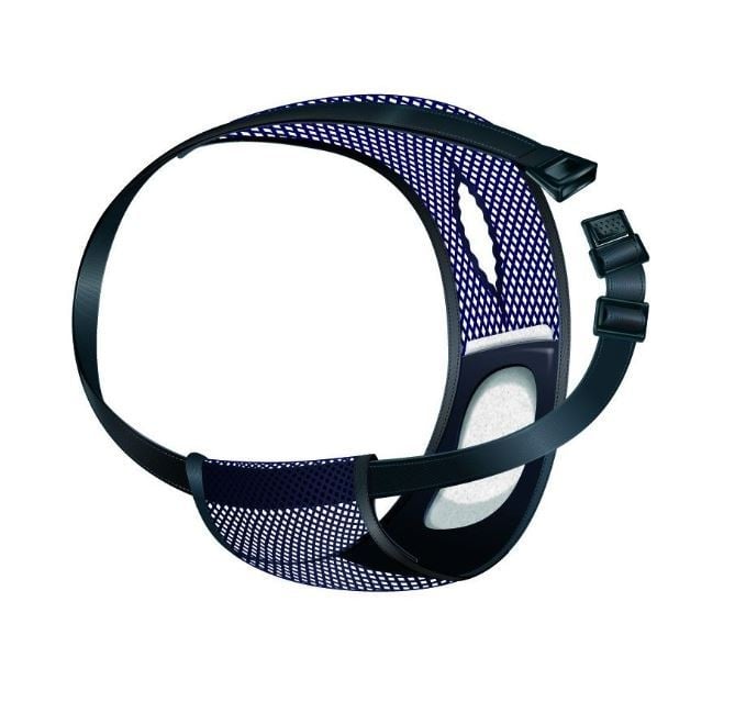 Chiloti Protectie 50*59cm negru cu albastru - poza 1