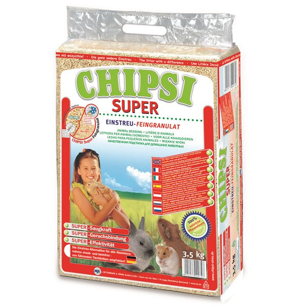 CHIPSI Super Rumeguş pentru rozătoare 60L/3,4kg