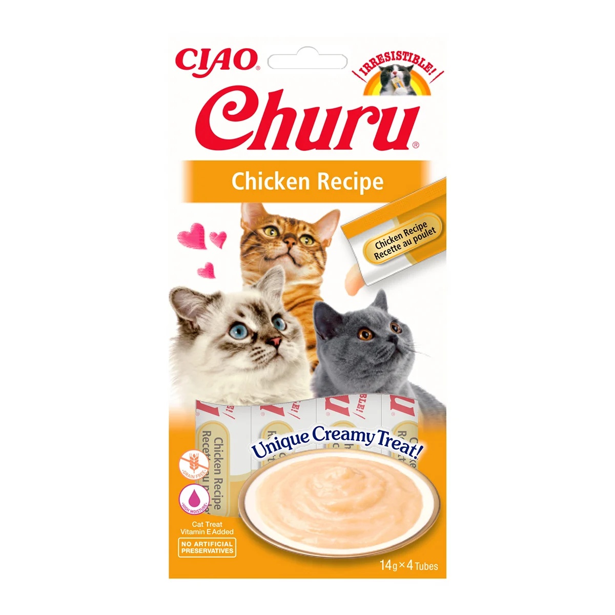 Churu Cat Creamy Treat, 4 x 14 grame - poza 1