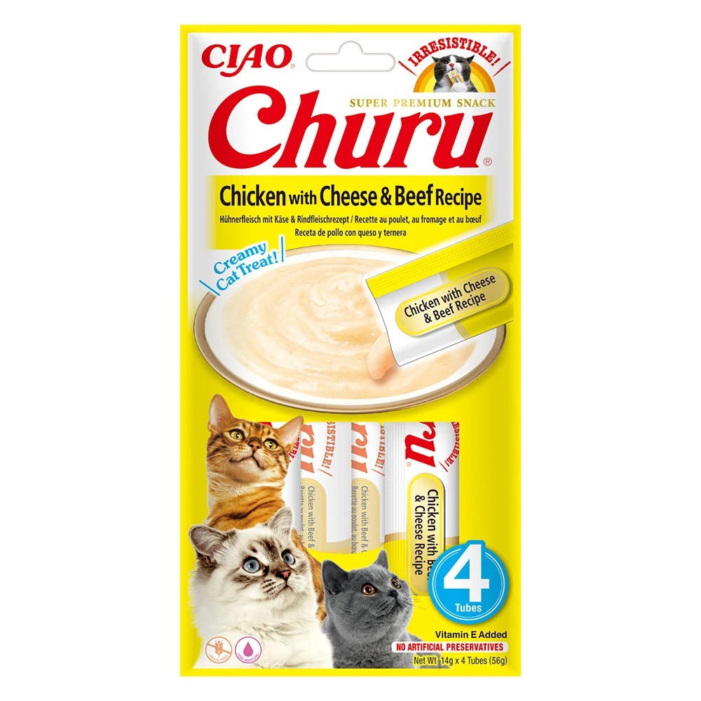 Churu Cat Creamy Treat, 4 x 14 grame - poza 2