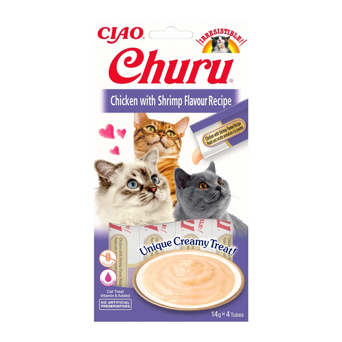 Churu Cat Creamy Treat, 4 x 14 grame - poza 5