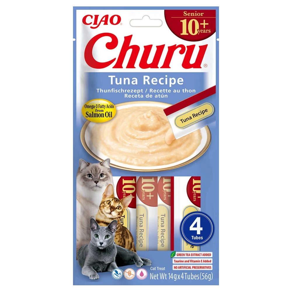 Churu Cat Senior Creamy Treat, 4x14 grame - poza 2