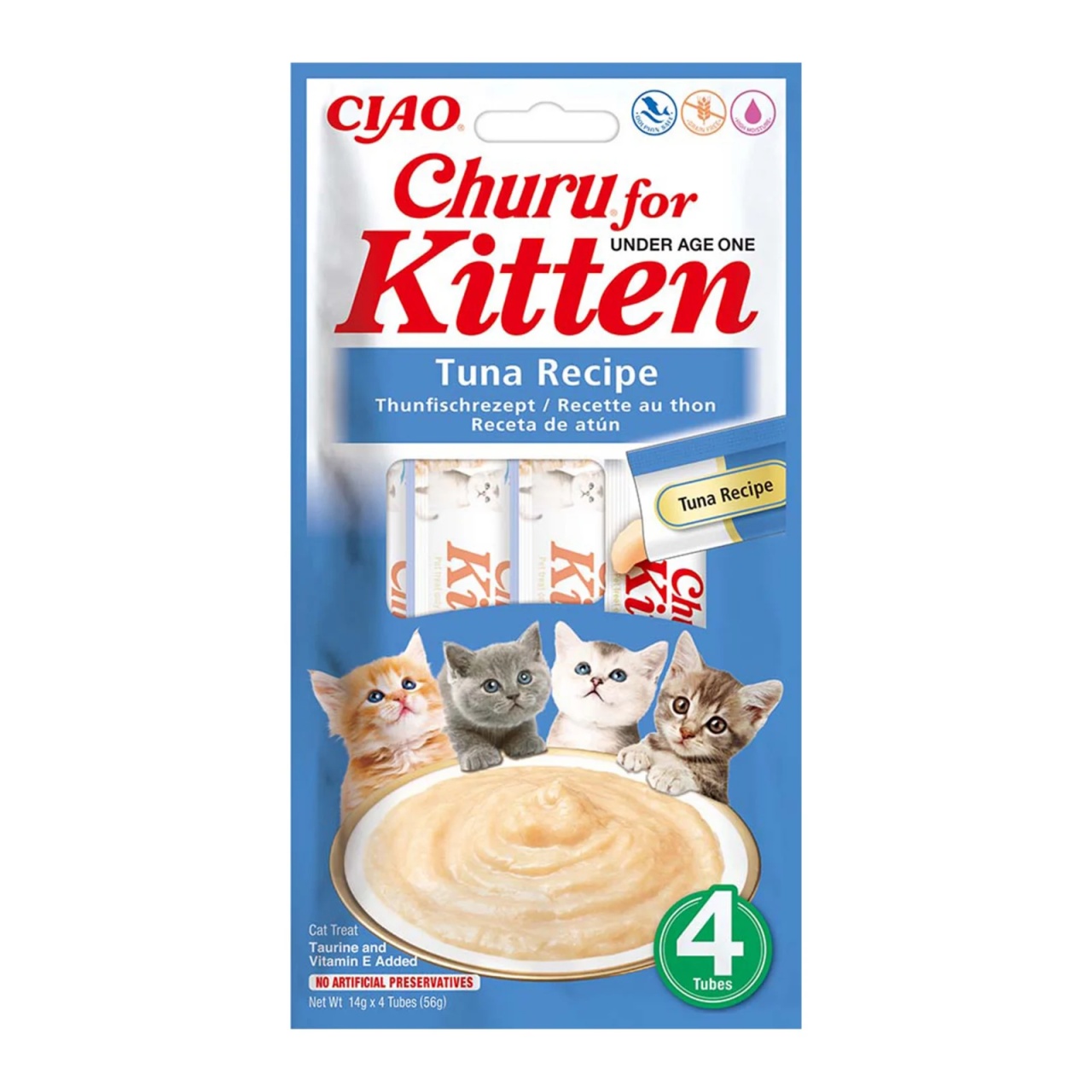 Churu Kitten, 4x14 grame - poza 2