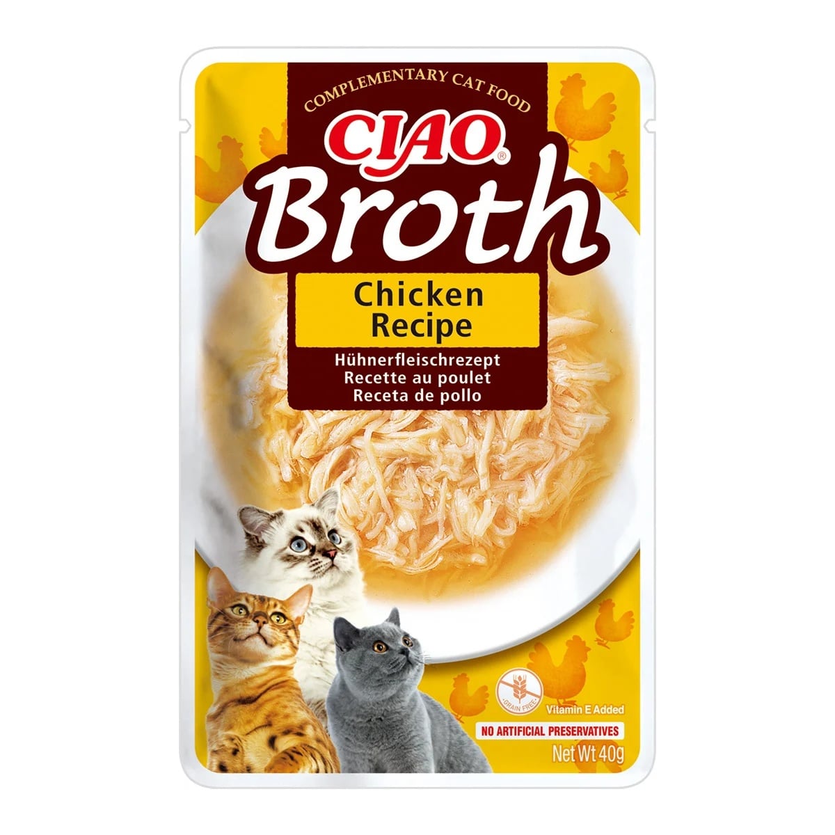 Ciao Cat Broth, 40 grame - poza 1
