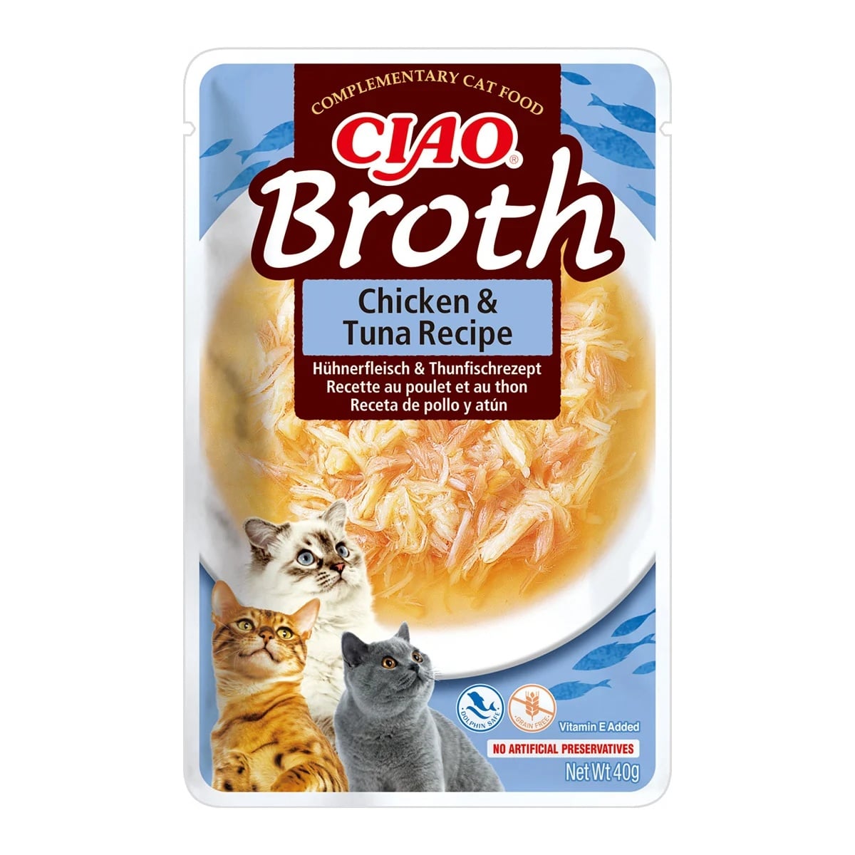 Ciao Cat Broth, 40 grame - poza 3