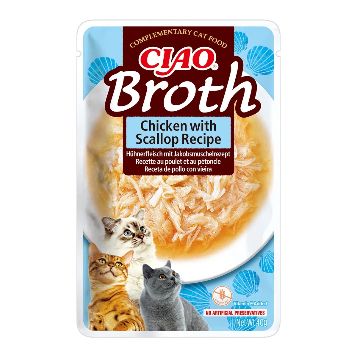 Ciao Cat Broth, 40 grame - poza 4