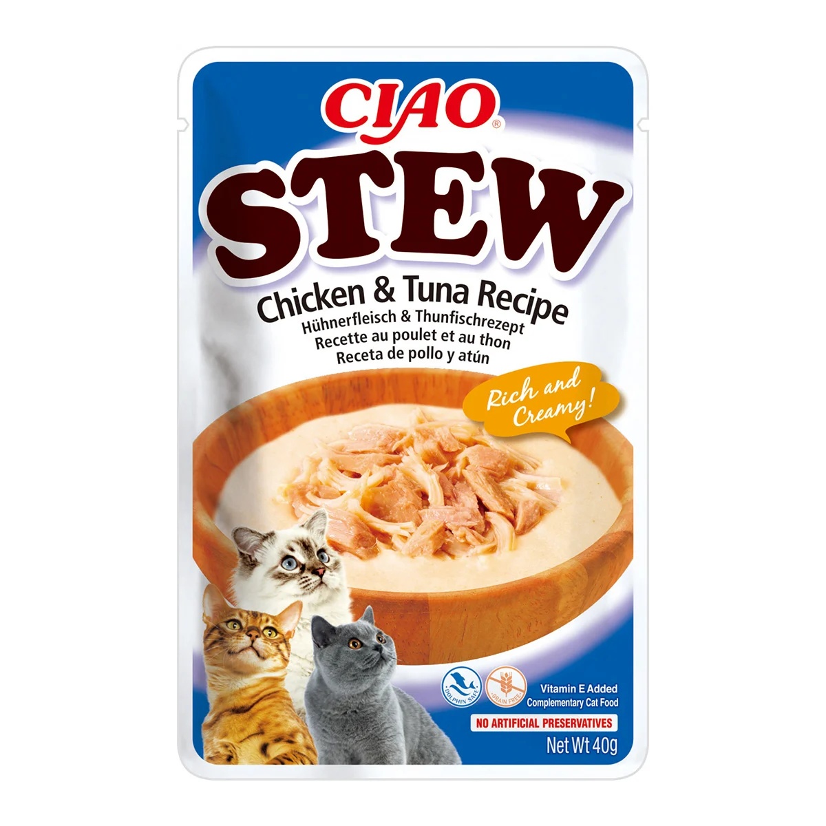 Ciao Cat Stew, 40 grame - poza 2