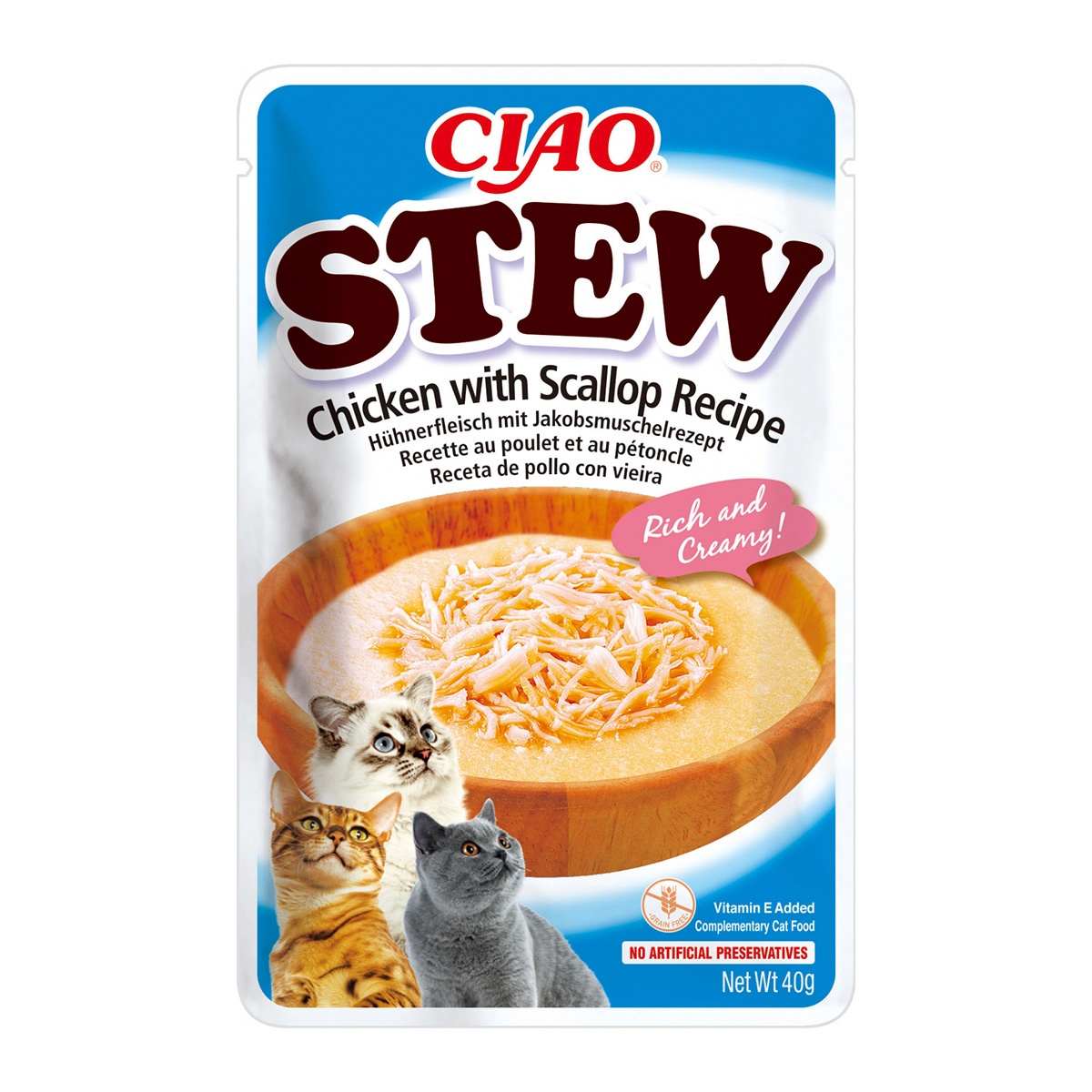 Ciao Cat Stew, 40 grame - poza 3