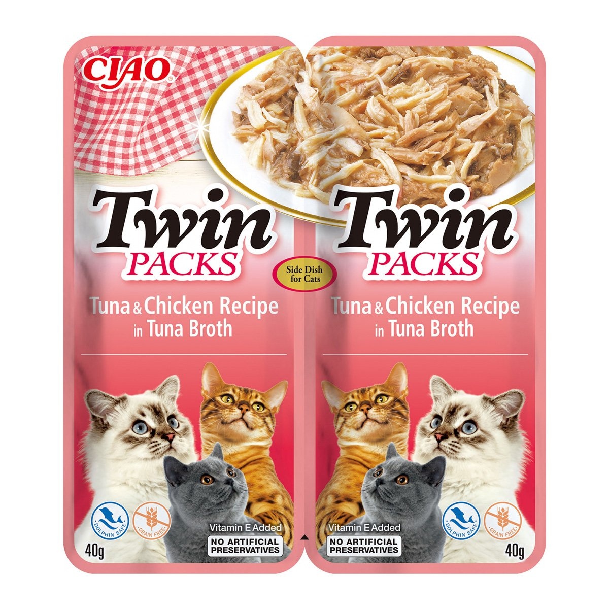 Ciao Cat Twin Packs, 2x40 grame - poza 2