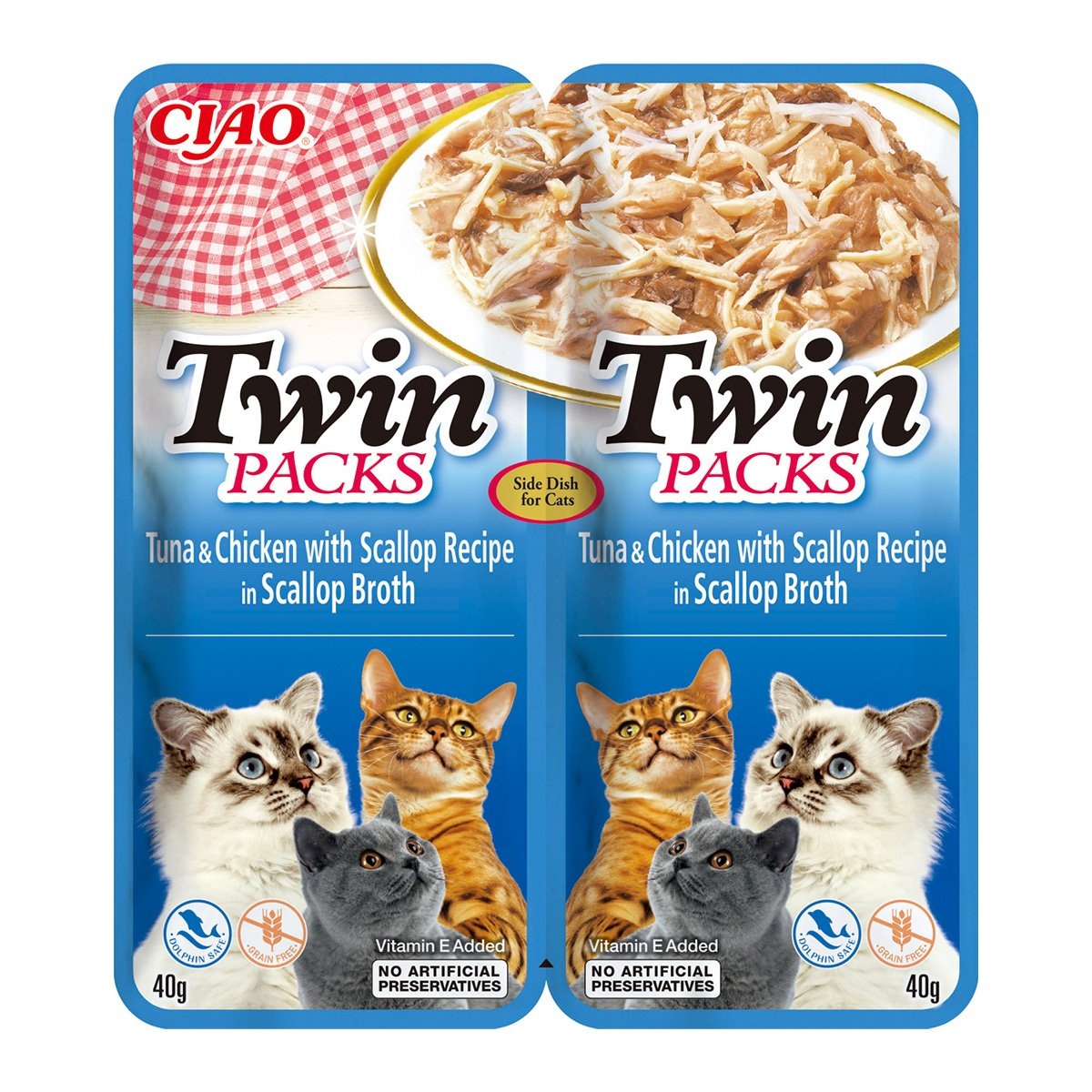 Ciao Cat Twin Packs, 2x40 grame - poza 3