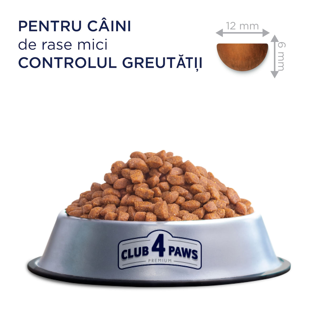CLUB 4 PAWS Adult Light, XS-S, Curcan, hrană uscată câini, obezitate, 5kg - poza 2