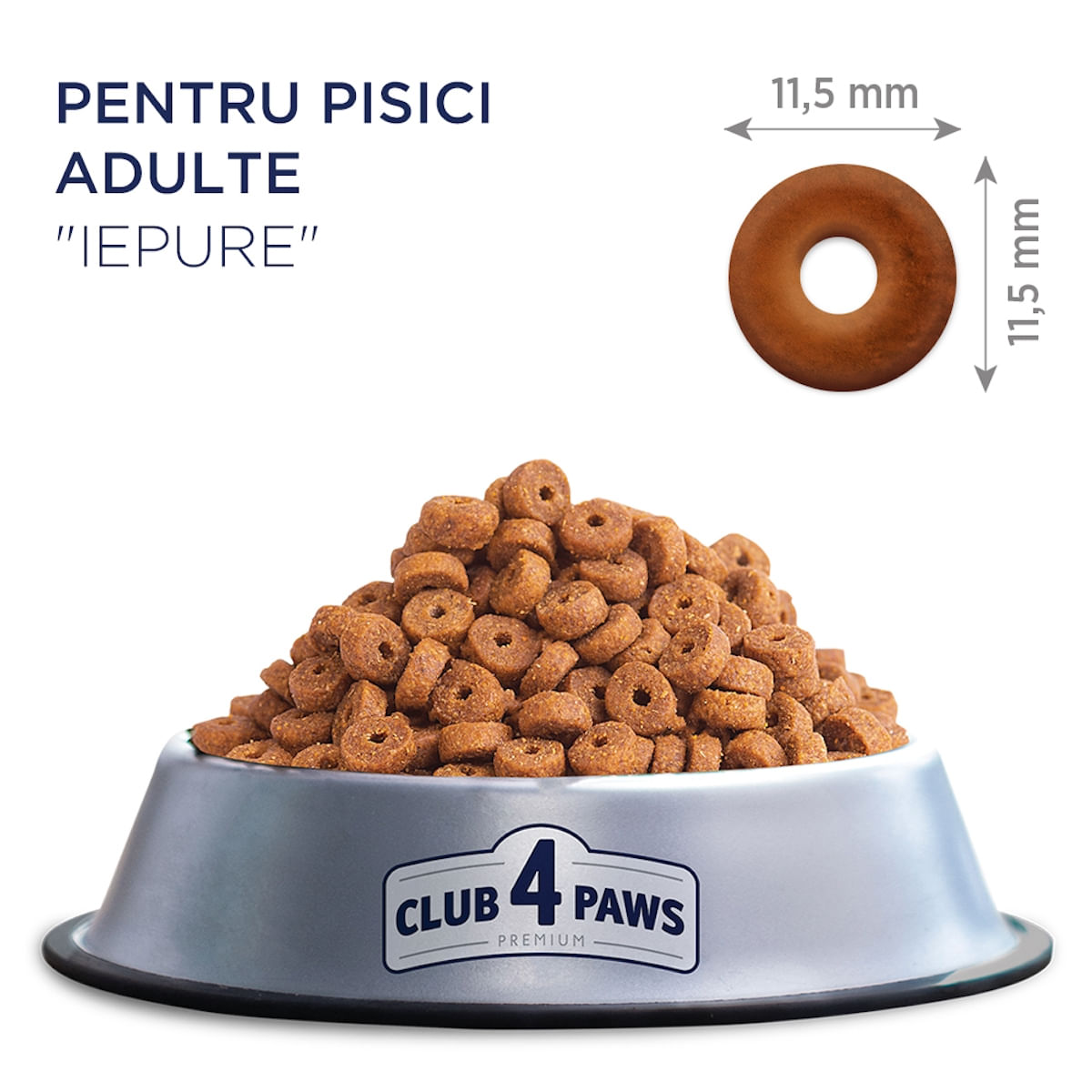 CLUB 4 PAWS Premium, Iepure, hrană uscată pisici, 14kg - poza 3