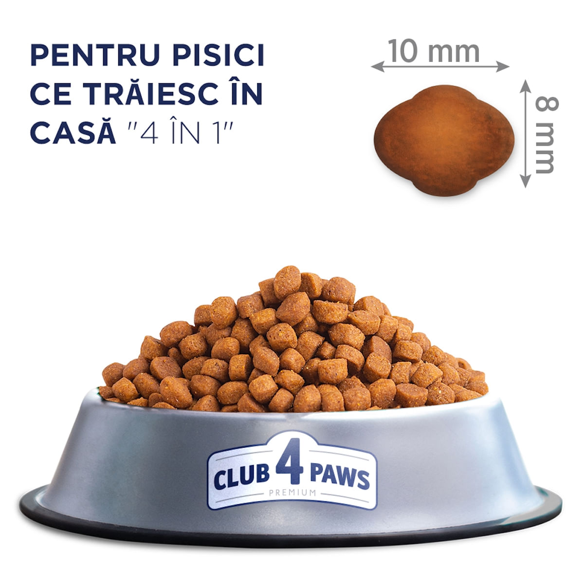 CLUB 4 PAWS Premium Indoor, Pui, hrană uscată pisici, 14kg - poza 2