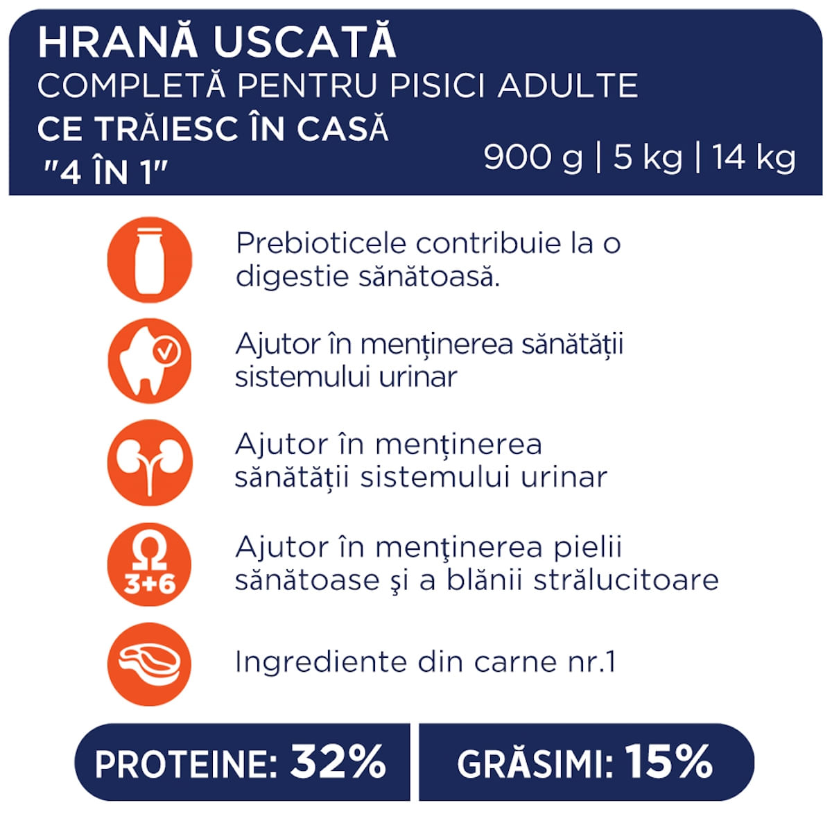 CLUB 4 PAWS Premium Indoor, Pui, hrană uscată pisici, 2kg - poza 2