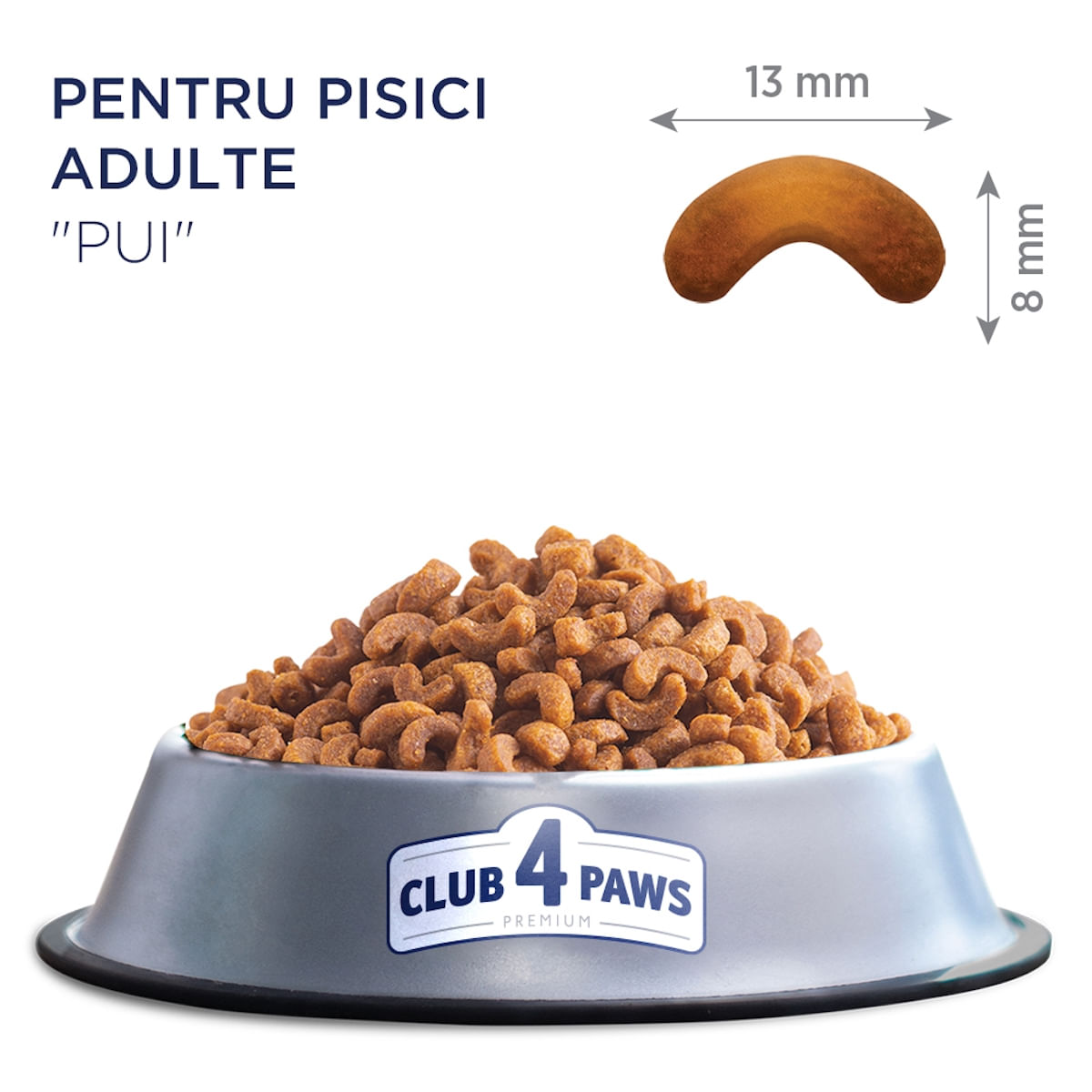 CLUB 4 PAWS Premium, Pui, hrană uscată pisici, 14kg - poza 3