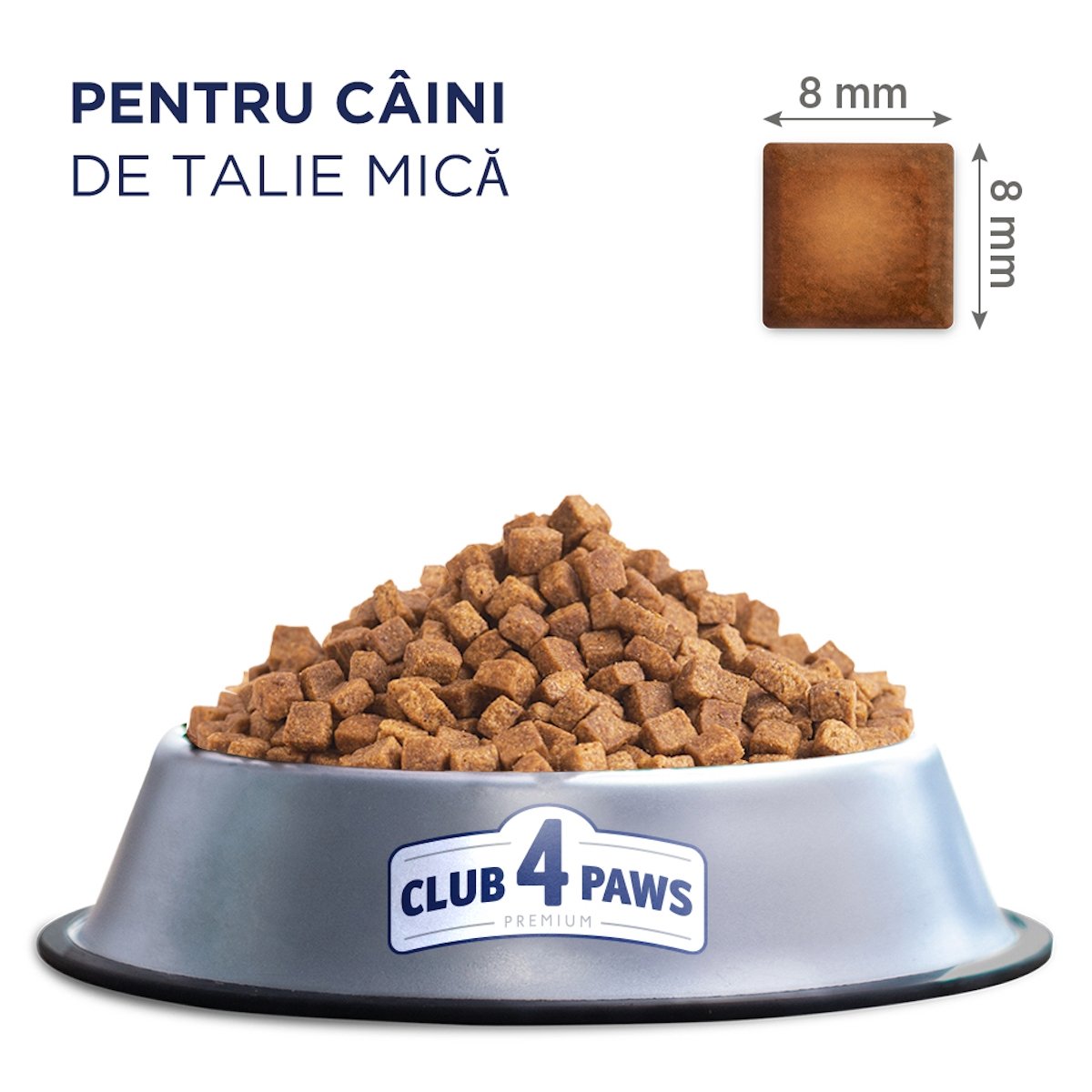 CLUB 4 PAWS Premium, XS-S, Pui, hrană uscată câini, 2kg - poza 3
