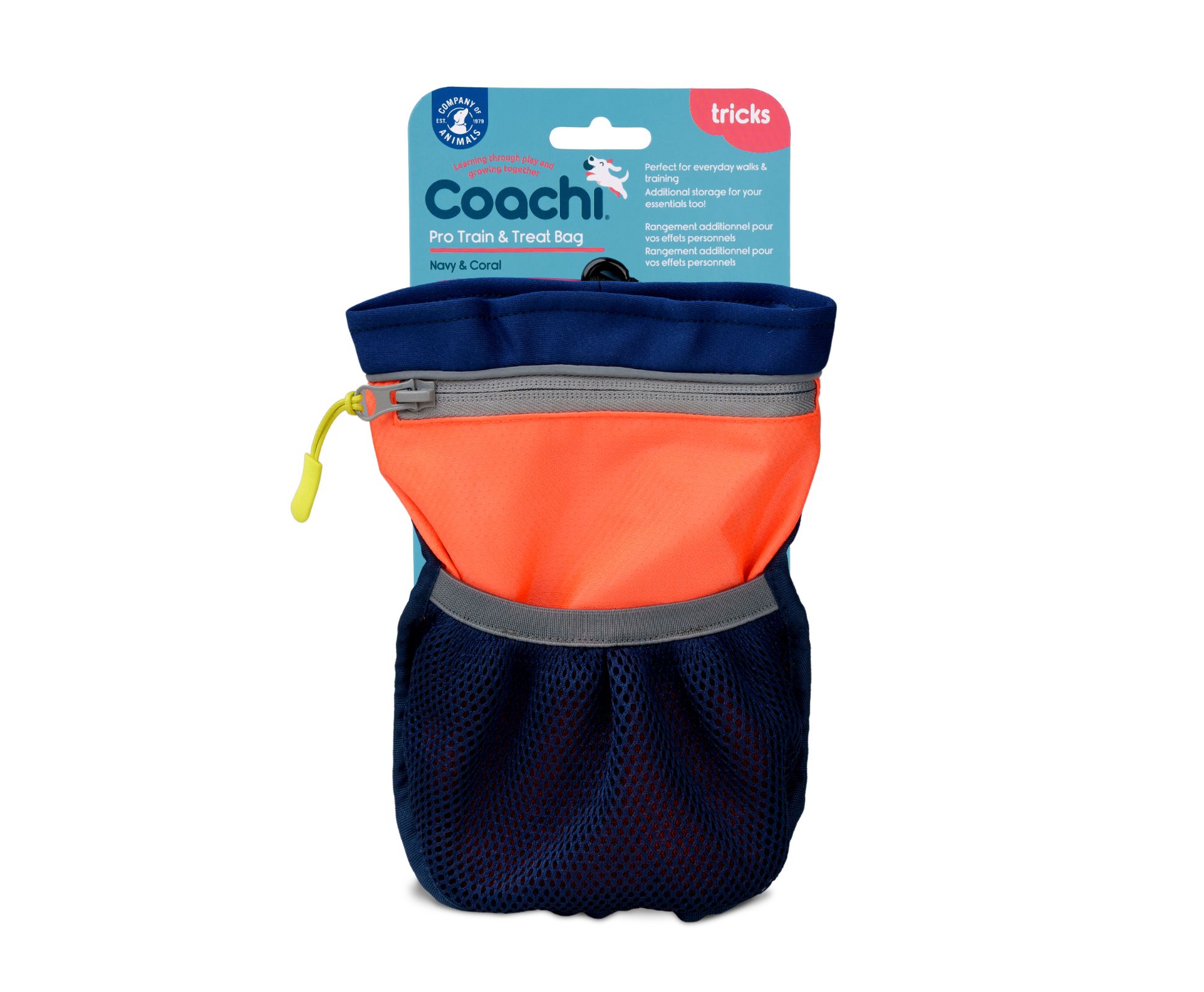Coa Borseta Recompense Coachi Pro Train&amp;Treat Navy/Light Blue 41322A