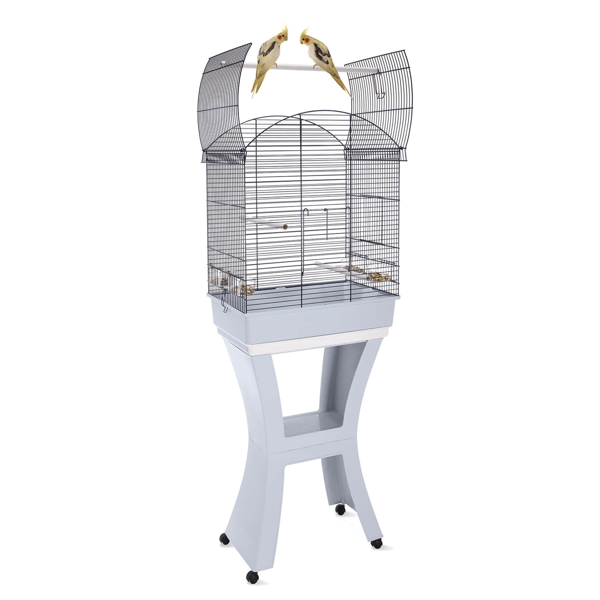 Colivie pentru Pasari Imac Calla 62x43x78 cm Albastra - poza 2