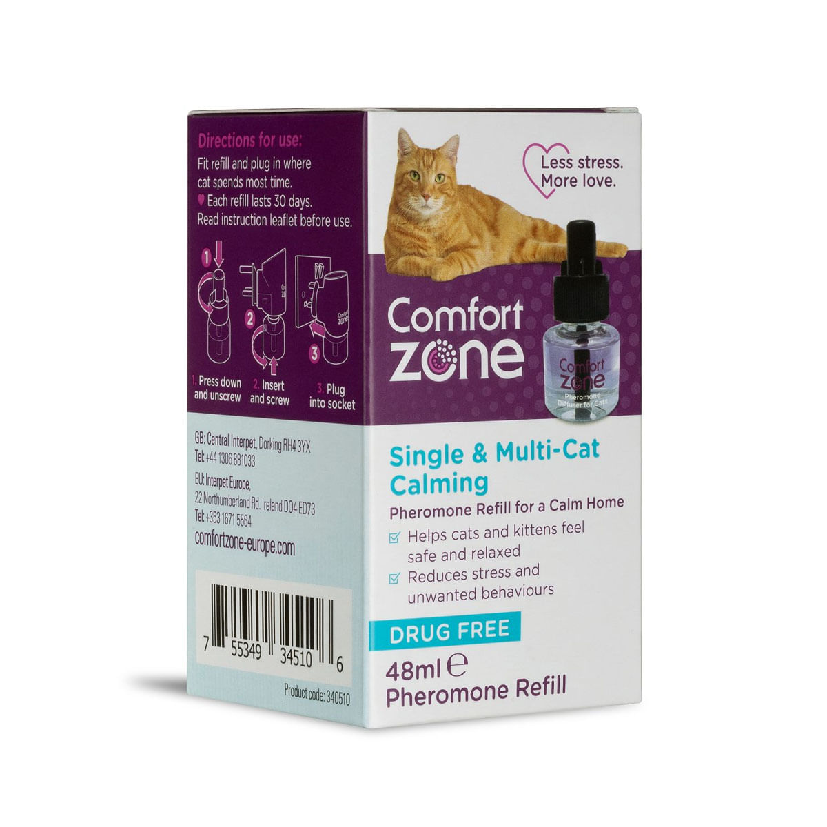 COMFORT ZONE Rezerva cu Feromoni cu Efect Calmant pentru Diffuser - poza 2