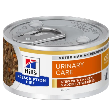 Conserva dietetica pentru pisici Hill s PD Urinary Care C D cu pui 156 gr