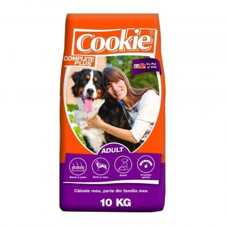Cookie Complete Plus Pui si Vita 10 kg - poza 1
