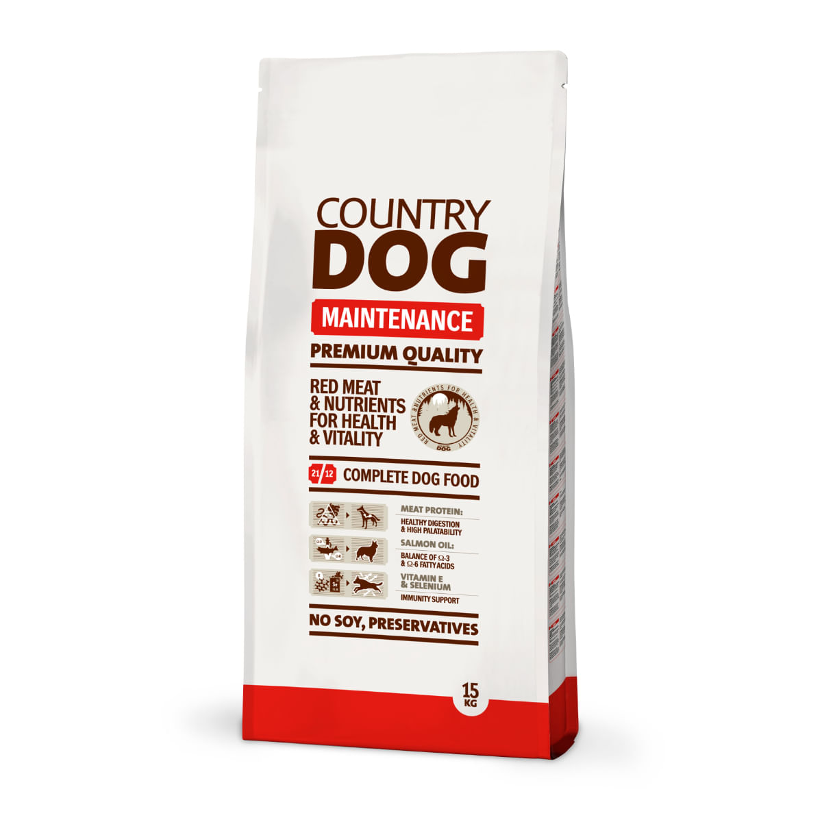 COUNTRY DOG FOOD Maintenance , XS-XL, Pui, hrană uscată câini, 15kg - poza 2