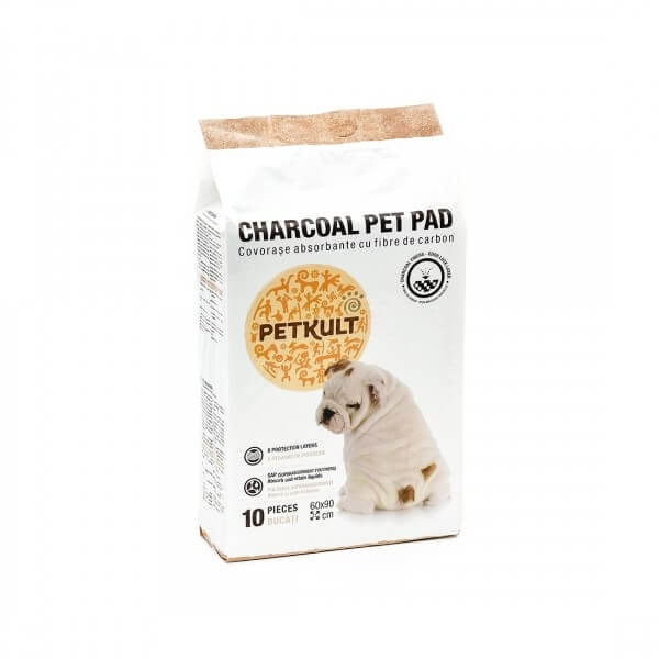 Covorase absorbante cu Carbon, Petkult, 60x90 cm, 10 bucati - poza 1