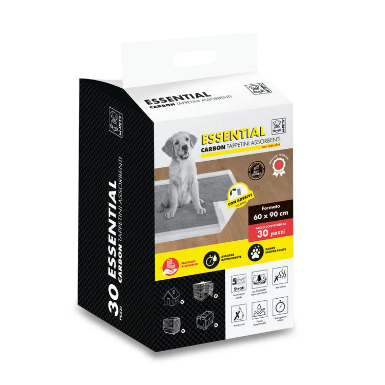 Covorase absorbante Essential Carbon Training 60 x 90 cm, 30 buc pachet