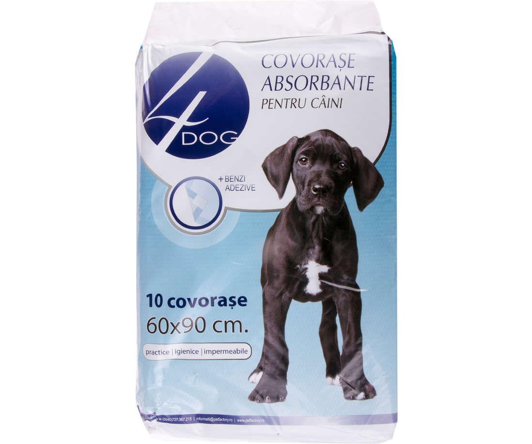 Covorase Igienice 4Dog 60 x 90 cm, 10 Buc - poza 2