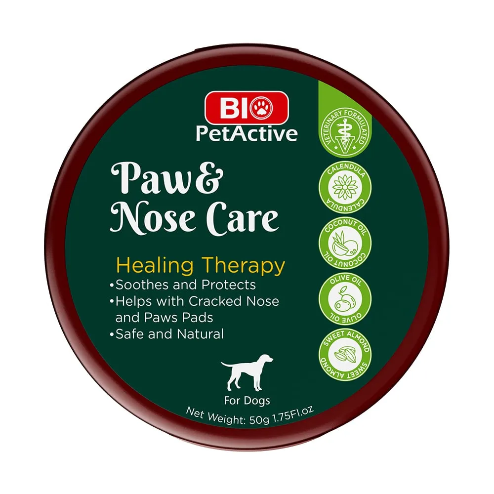 Crema pentru caini Bio PetActive Paw Nose Care 50 gr