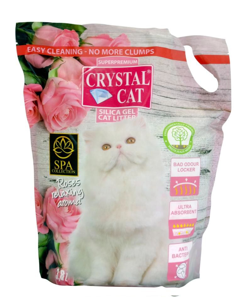 Crystal Cat Nisip Silicatic Trandafir - crystal-cat,76-l