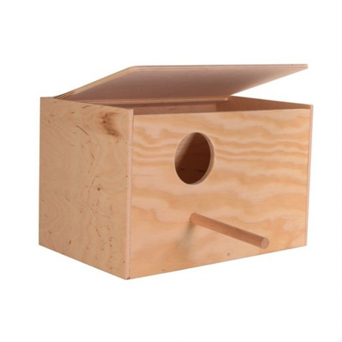 Cuib din lemn pentru pasari Trixie 30 x 20 x 20 cm