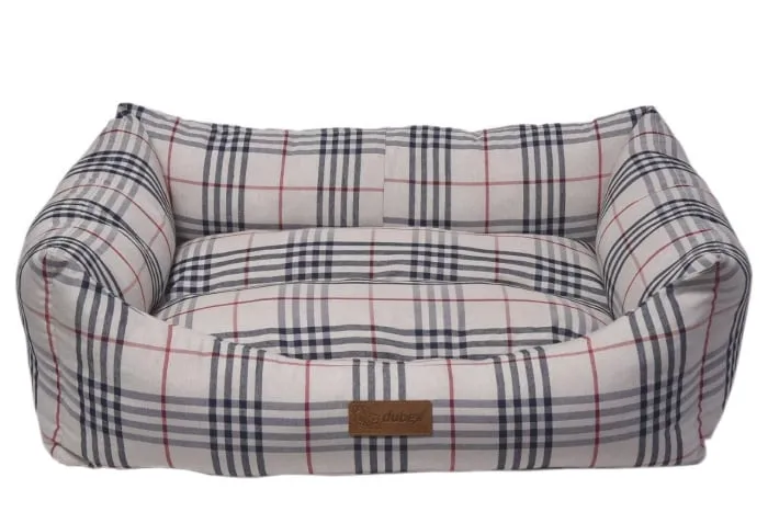 Culcus pentru caini 4Dog Deluxe Danish XL Bej 95 x 70 x 22 cm