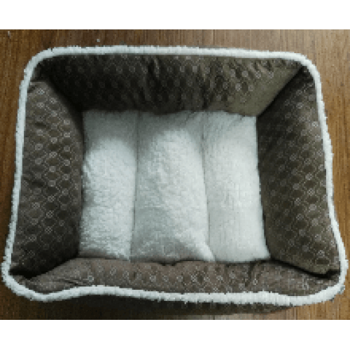 Culcus pentru Caini Enjoy cu Doua Fete, 60x55x20 cm - poza 2