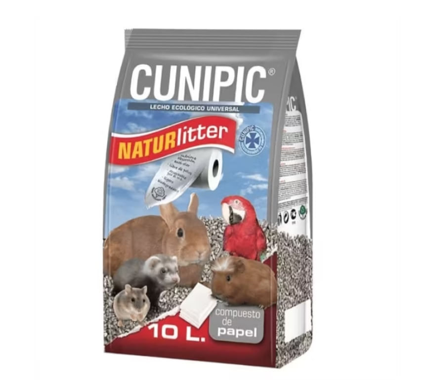 CUNIPIC așternut igienic animale mici, hârtie, natural, 10l - poza 1