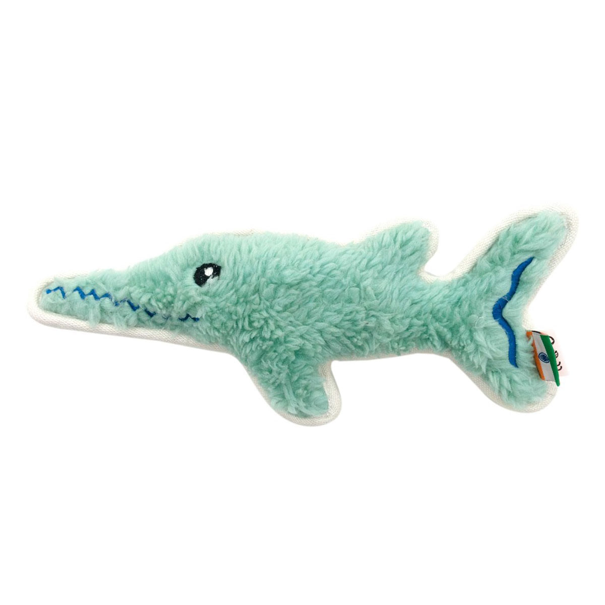 Delfin Tuffles WWF, Jucărie pentru caini, din materiale reciclate, 32 x 14 cm Delfin Tuffles WWF, Jucărie pentru caini, din materiale reciclate,32 x 14 cm - poza 3