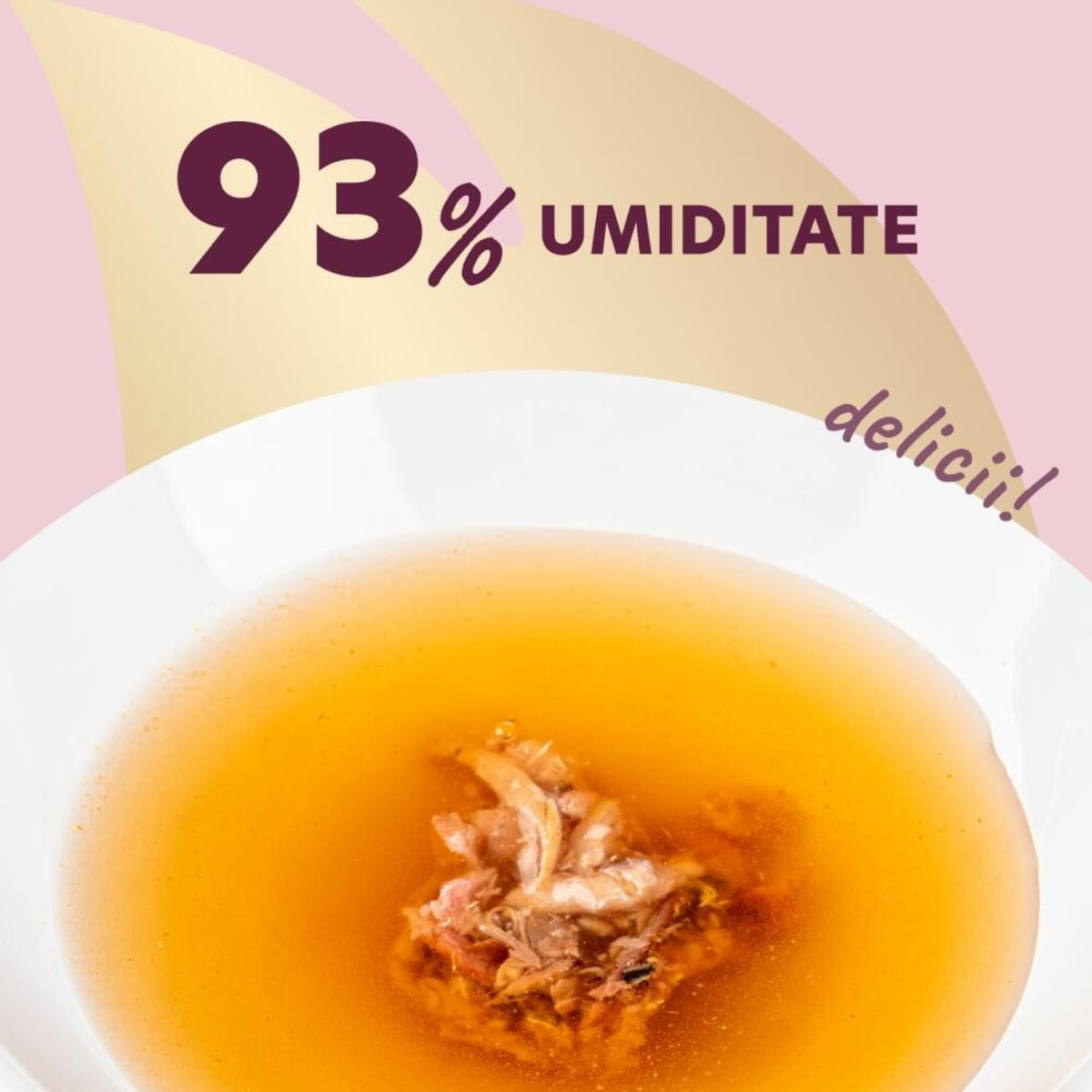 DELICKCIOUS Băutură, Pește, conservă recompense pisici, (topping), 140g - poza 3