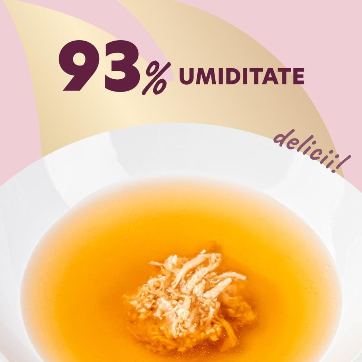 DELICKCIOUS Băutură, Pui, conservă recompense pisici, (topping), 140g - poza 4