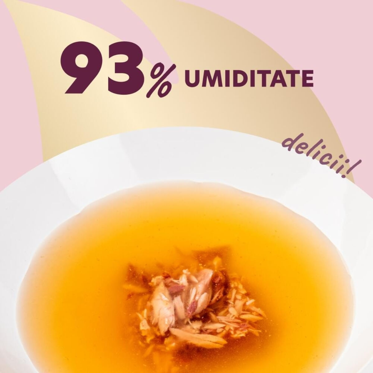 DELICKCIOUS Băutură, Ton, conservă recompense pisici, (topping), 140g - poza 4