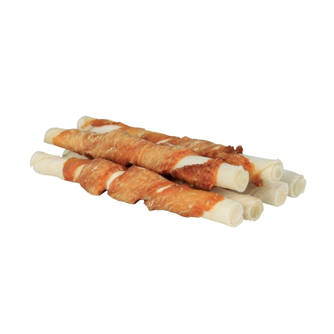 DentaFun Batoane Rasucite cu Piept de Pui, 6 buc, 12 cm, 70 g - poza 1