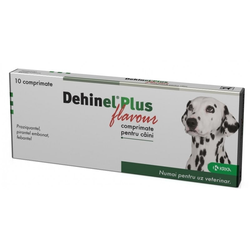 Deparazitare Dehinel Plus Flavour, 10 comprimate - poza 1
