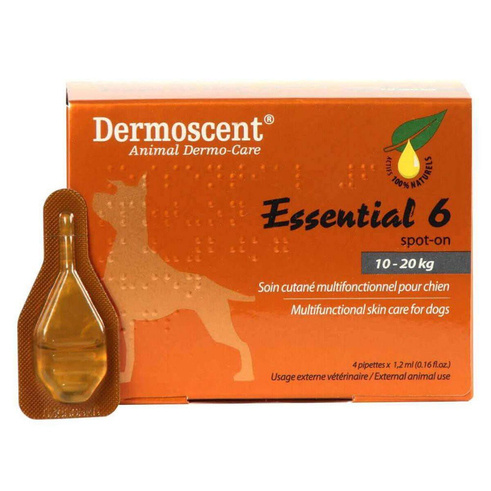 Dermoscent Essential 6 Spot-On Caine, 4 pipete - poza 2