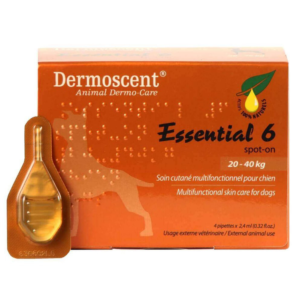 Dermoscent Essential 6 Spot-On Caine, 4 pipete - poza 3