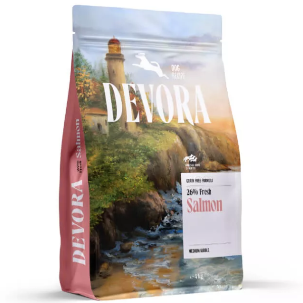 DEVORA DOG GF SOMON 4 KG